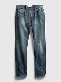 Straight Jeans with Washwell
