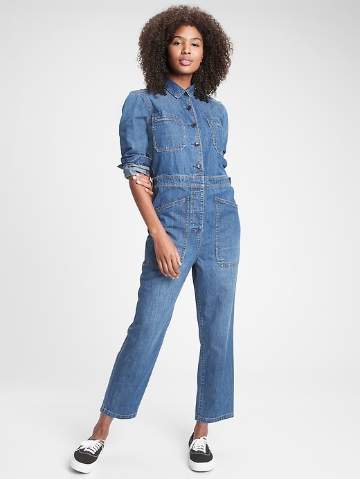 Image number 1 showing, 1969 Premium Denim Jumpsuit