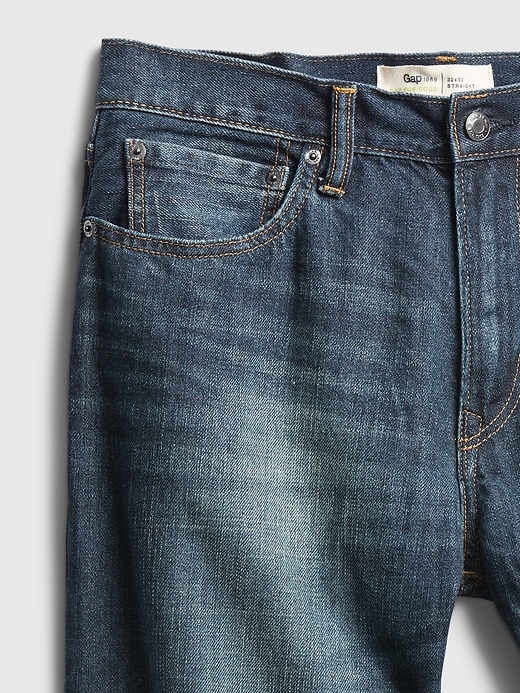 Image number 8 showing, Straight Jeans with Washwell