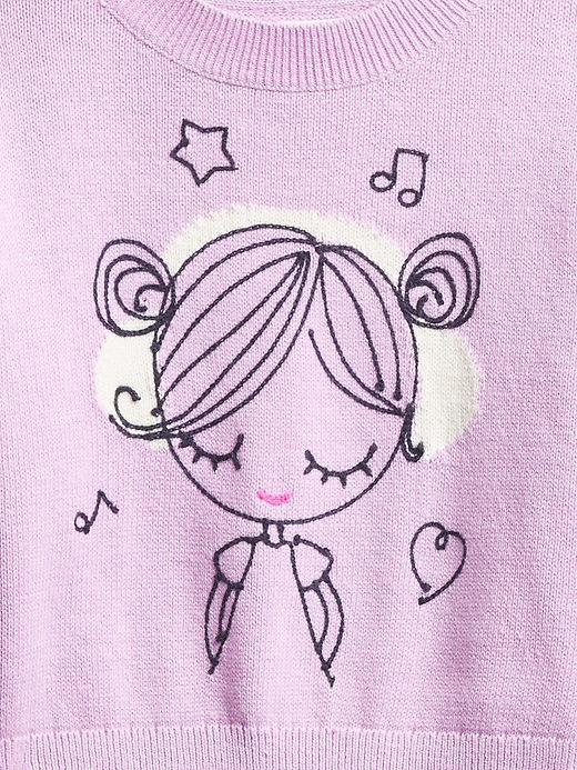 Image number 3 showing, Toddler Bea Graphic Sweater