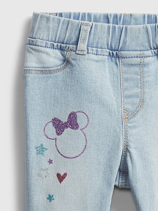 Image number 3 showing, babyGap &#124 Disney Minnie Mouse Pull-On Ankle Jeggings with Washwell&#153