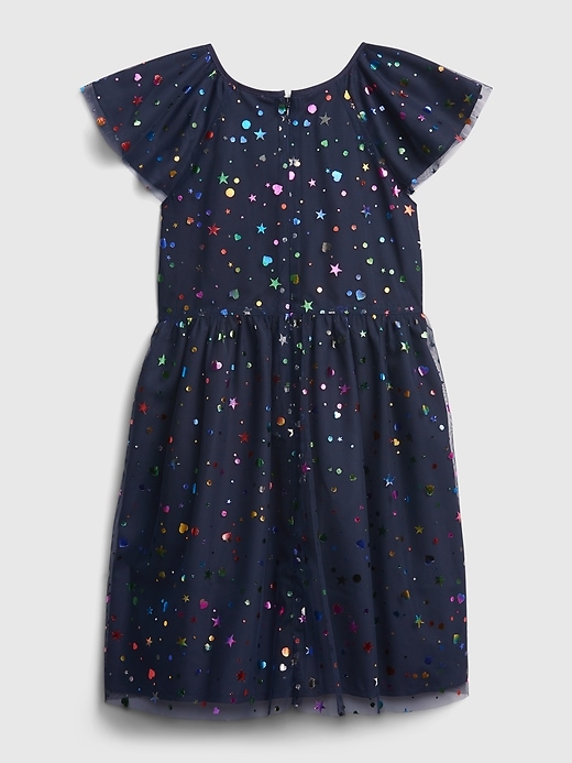 Image number 3 showing, Kids Sparkly Star Dress