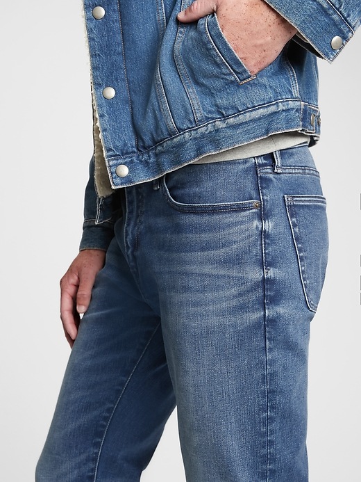 Image number 5 showing, Easy Temp Straight Jeans with Washwell