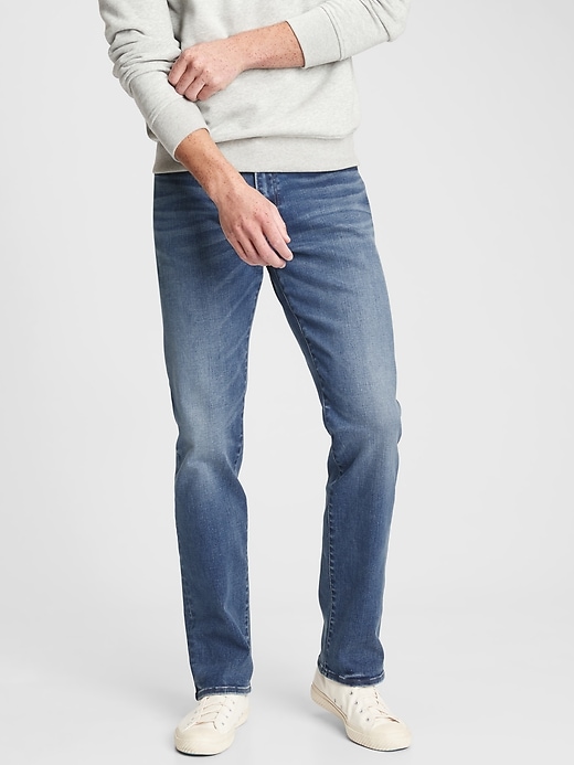 Image number 1 showing, Easy Temp Straight Jeans with Washwell
