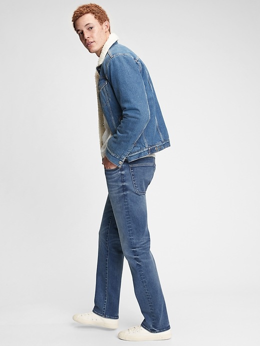 Image number 3 showing, Easy Temp Straight Jeans with Washwell