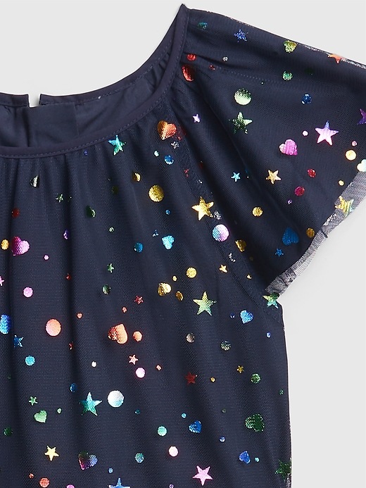 Image number 4 showing, Kids Sparkly Star Dress