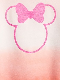 View large product image 3 of 3. babyGap &#124 Disney Minnie Mouse Dip-Dye Crewneck Sweatshirt