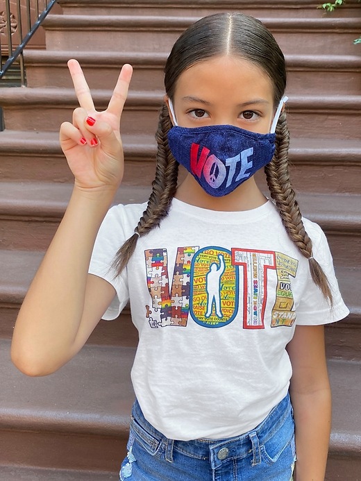 Image number 2 showing, The Gap Collective Kid Girl Vote T-Shirt