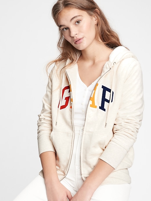 Image number 7 showing, Gap Logo Sherpa Hoodie