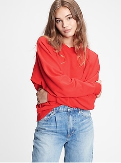vintage soft raglan crewneck sweatshirt