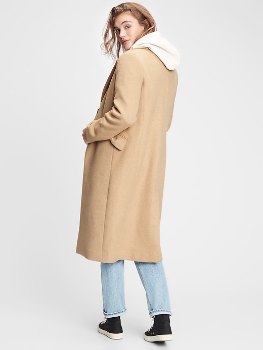 Image number 2 showing, Wool Topcoat