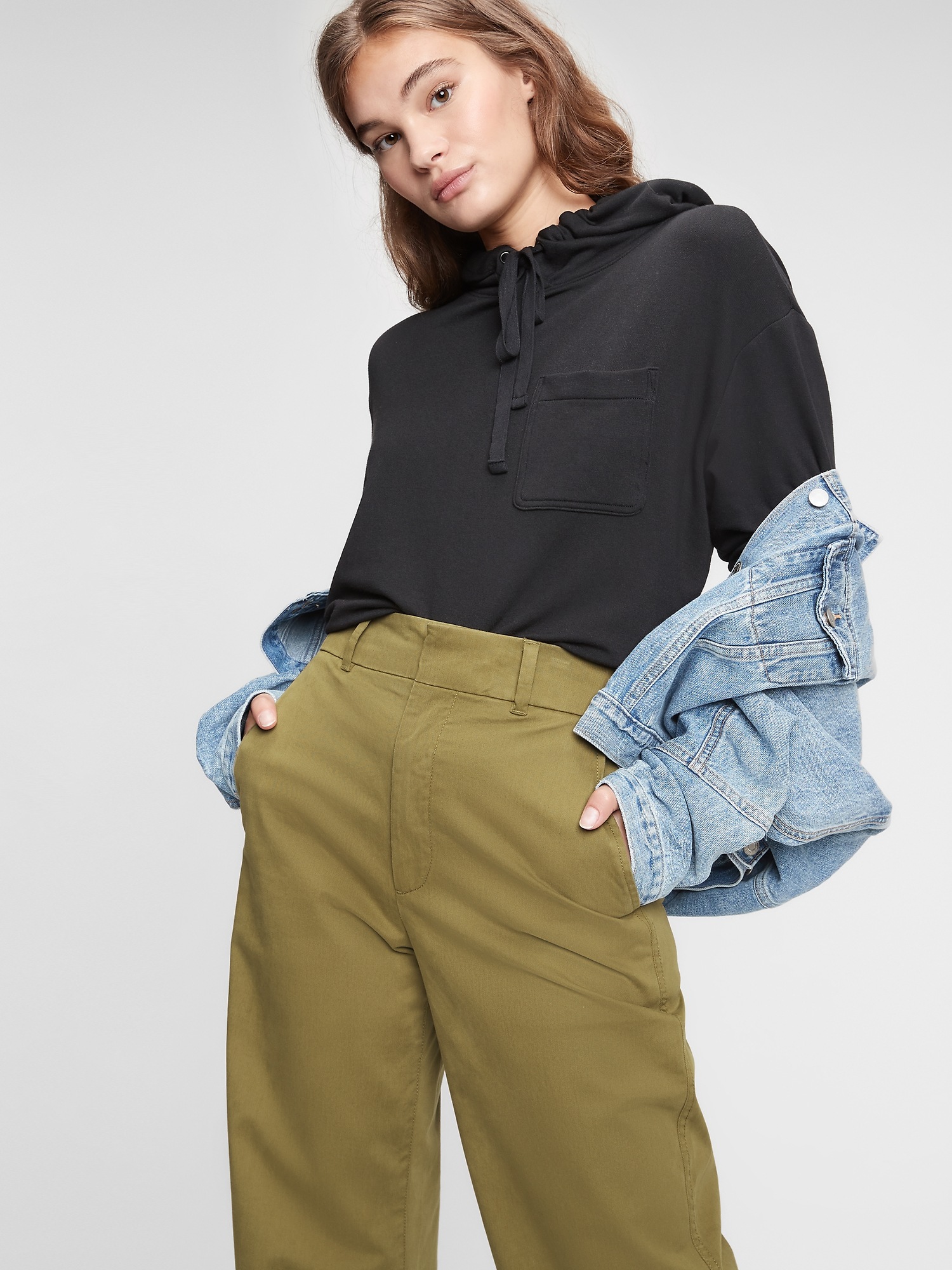 gap khaki jeans