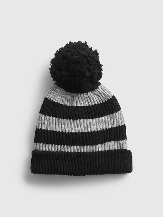 Image number 7 showing, Reversible Pom Beanie