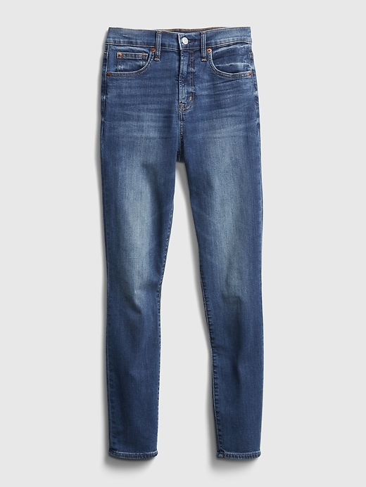 Image number 6 showing, High Rise True Skinny Jeans