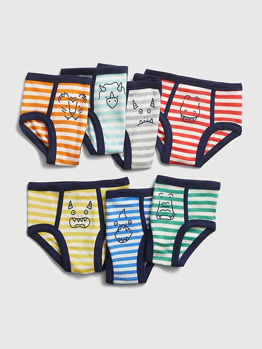 View large product image 1 of 1. Toddler Creature Graphic Briefs (7-Pack)