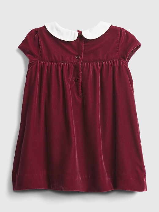 Image number 2 showing, Baby Velvet Dress
