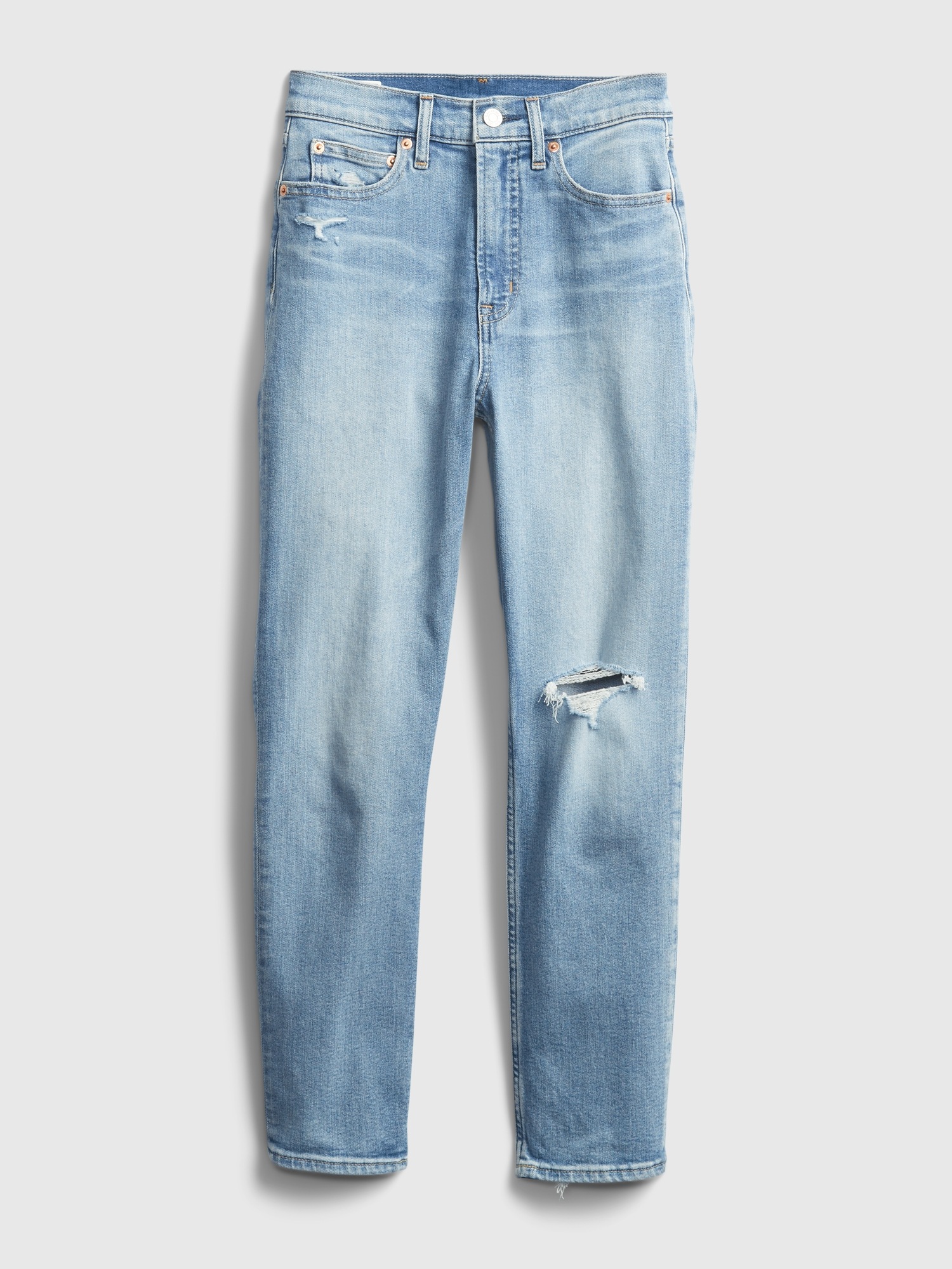 high rise cigarette jeans gap