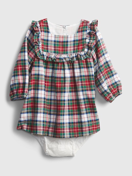 Image number 3 showing, Baby Plaid Dress