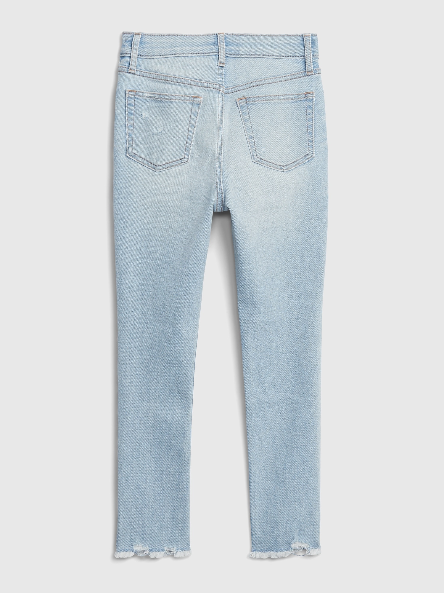 Teen Sky High Rise Skinny Ankle Jeans with Stretch