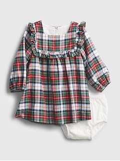 Gap baby plaid dress Clearance