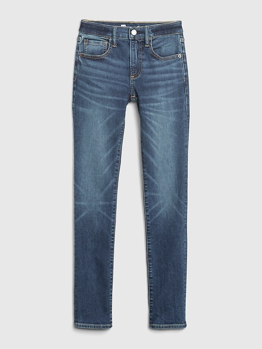 Image number 2 showing, Teen Stacked Ankle Skinny Jeans with Washwell&#153