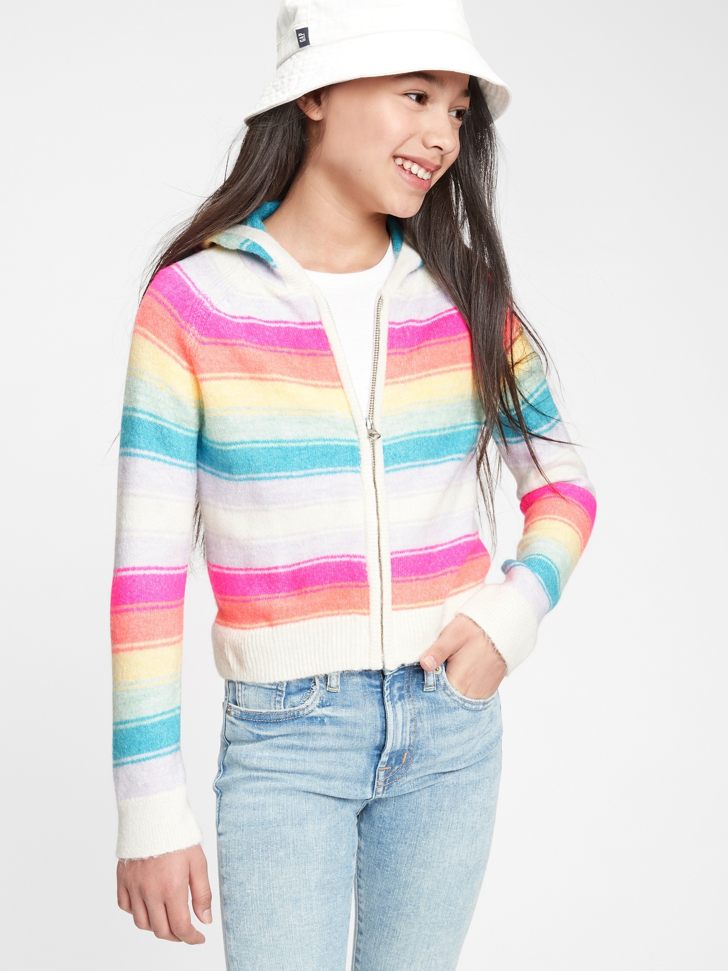 gap rainbow sweatshirt