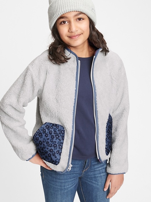 Image number 2 showing, Kids Sherpa Jacket