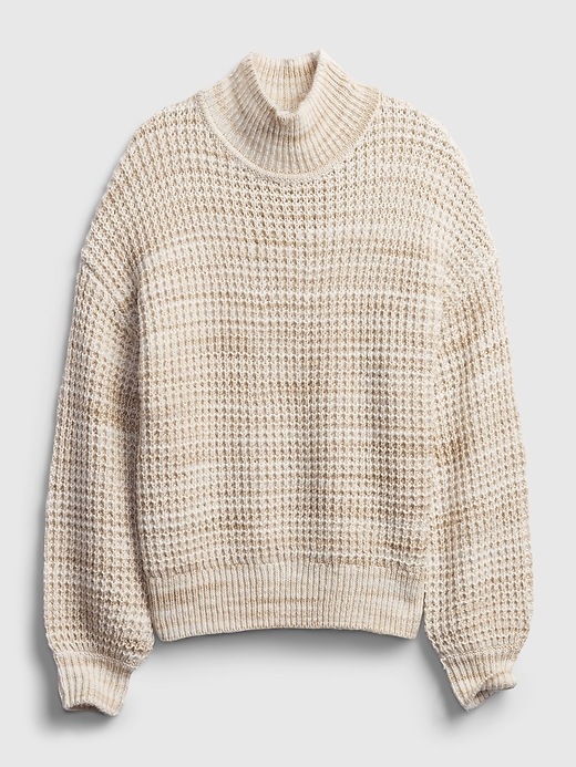 Image number 6 showing, Space-Dye Mockneck Sweater