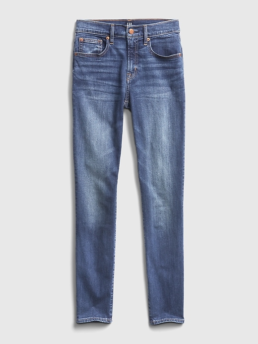 Image number 7 showing, Mid Rise True Skinny Jeans With Washwell&#153
