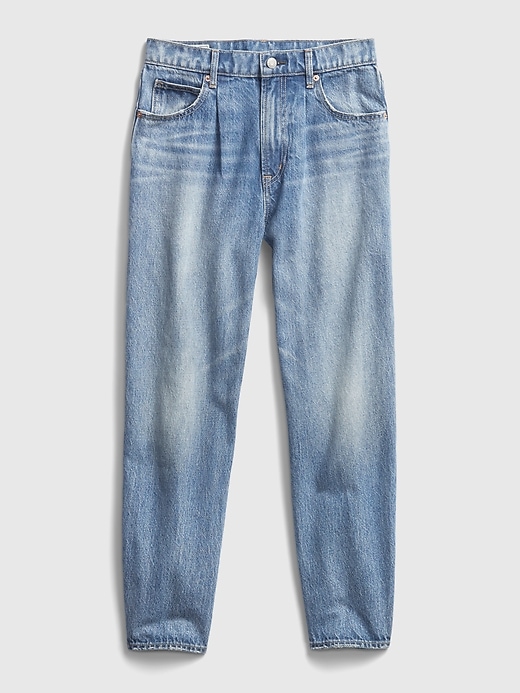 Image number 8 showing, High Rise Barrel Jeans