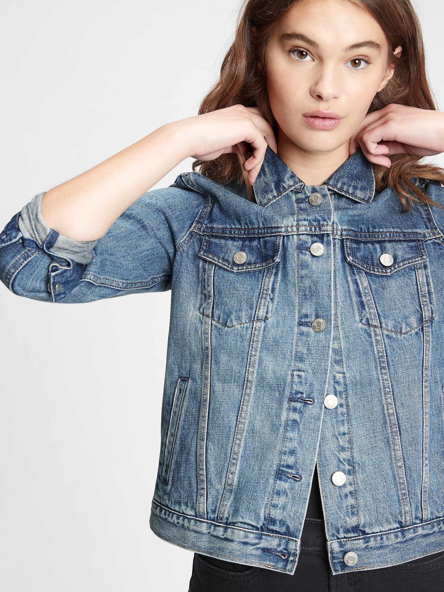 Icon Denim Jacket With Washwell Gap