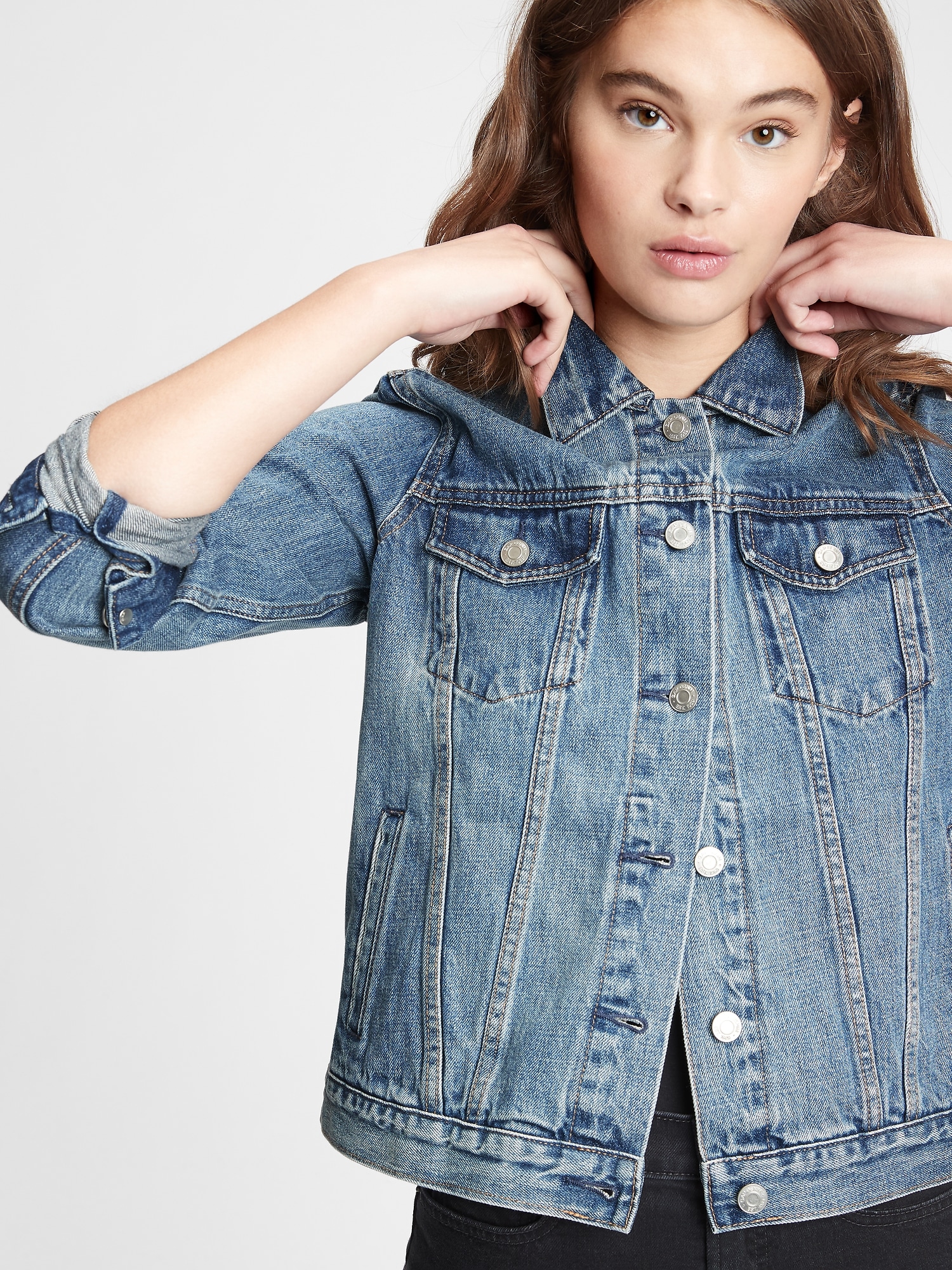 gap icon denim jacket