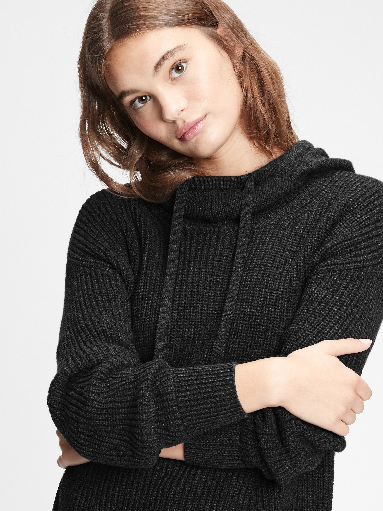 Gap funnel top shaker hoodie