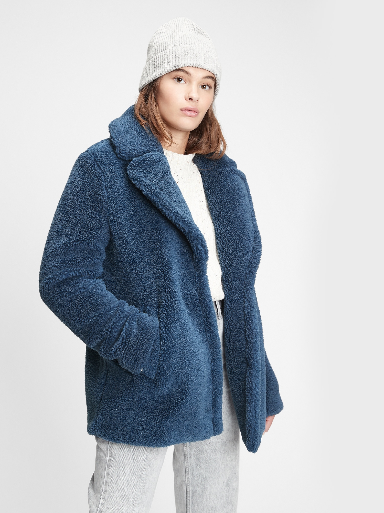 gap teddy jacket