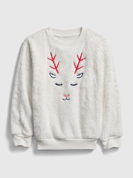 Image number 1 showing, Kids Coziest Reindeer Shirt