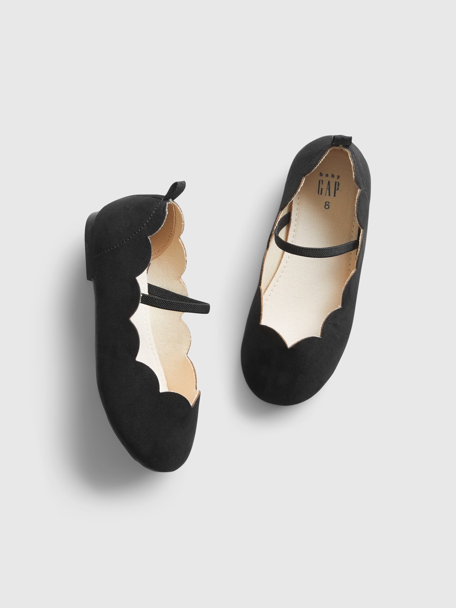 gap suede ballet flats
