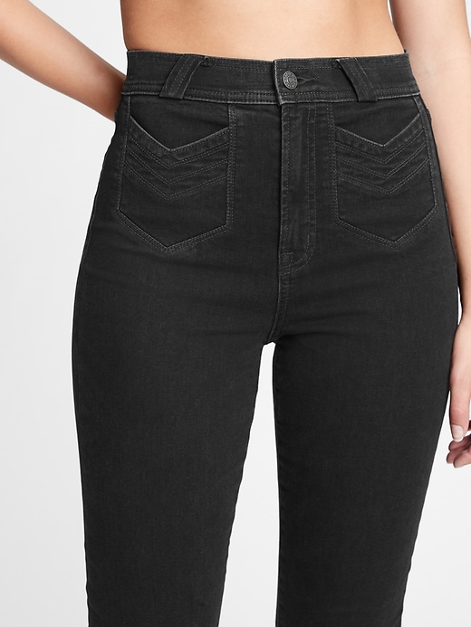 Image number 5 showing, Sky High Rise True Skinny Jeans with Secret Smoothing Pockets