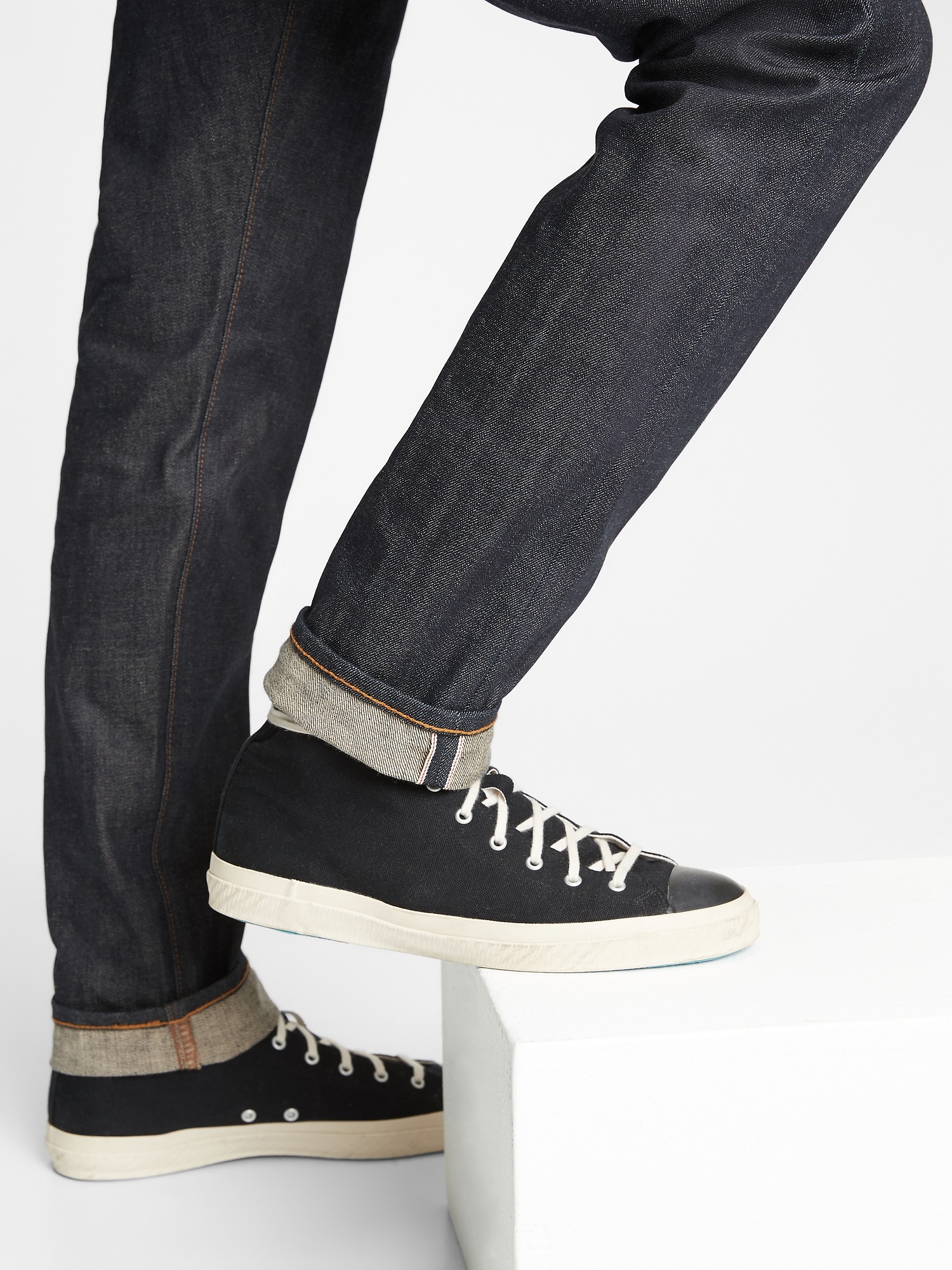 gap skinny selvedge