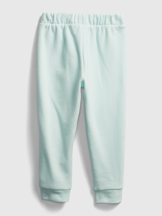 2 of 8 showing, with the color glass of water of product Toddler Ruffle Joggers
