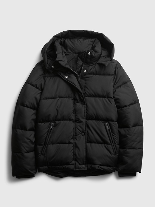 Upcycled Midweight Puffer Jacket | Gap