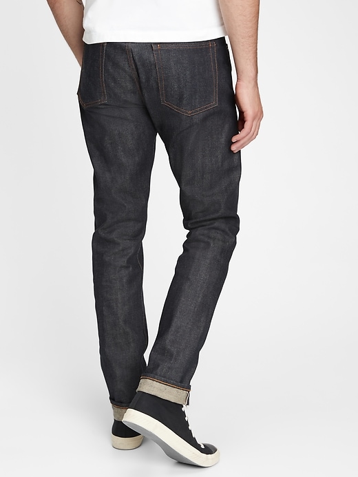 Image number 2 showing, Selvedge Slim Jeans