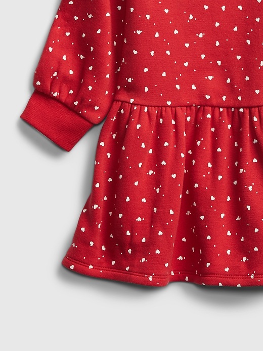 Image number 3 showing, Toddler Heart Tiered Dress