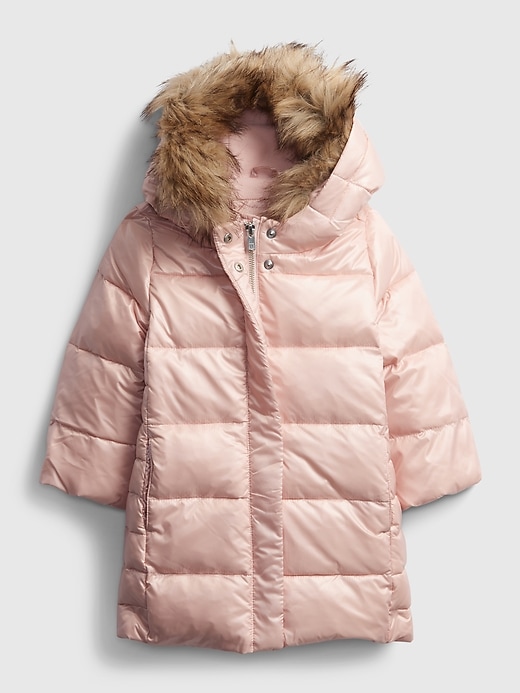 Image number 1 showing, Toddler ColdControl Max Duffle Coat