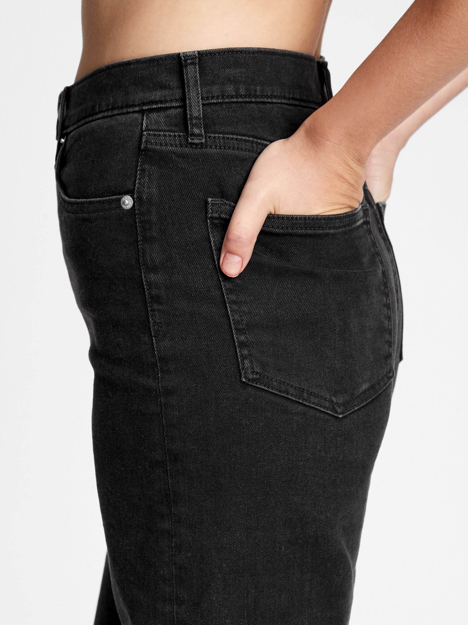 gap sky high wide leg jeans