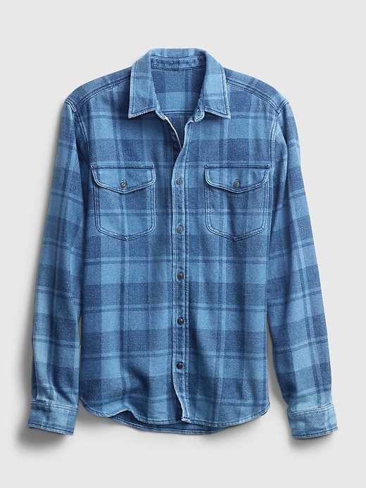Image number 6 showing, Plaid Worker Shirt in Standard Fit