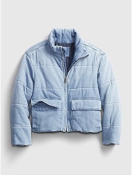 Denim discount bubble jacket
