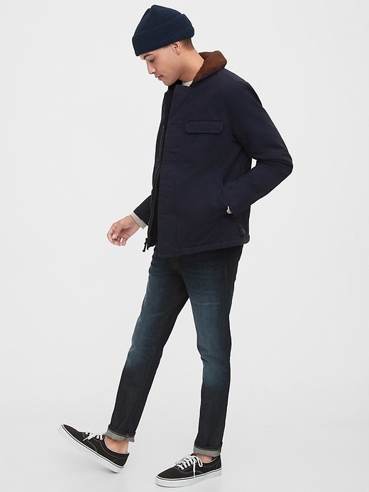 Image number 3 showing, Sherpa Lined Jacket