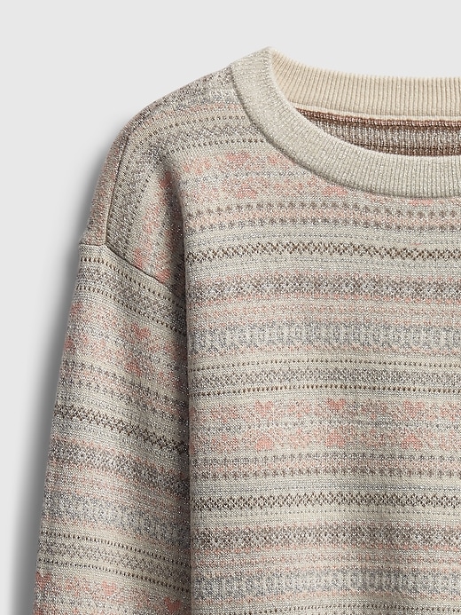 Image number 4 showing, Kids Fair Isle Stripe Sweater