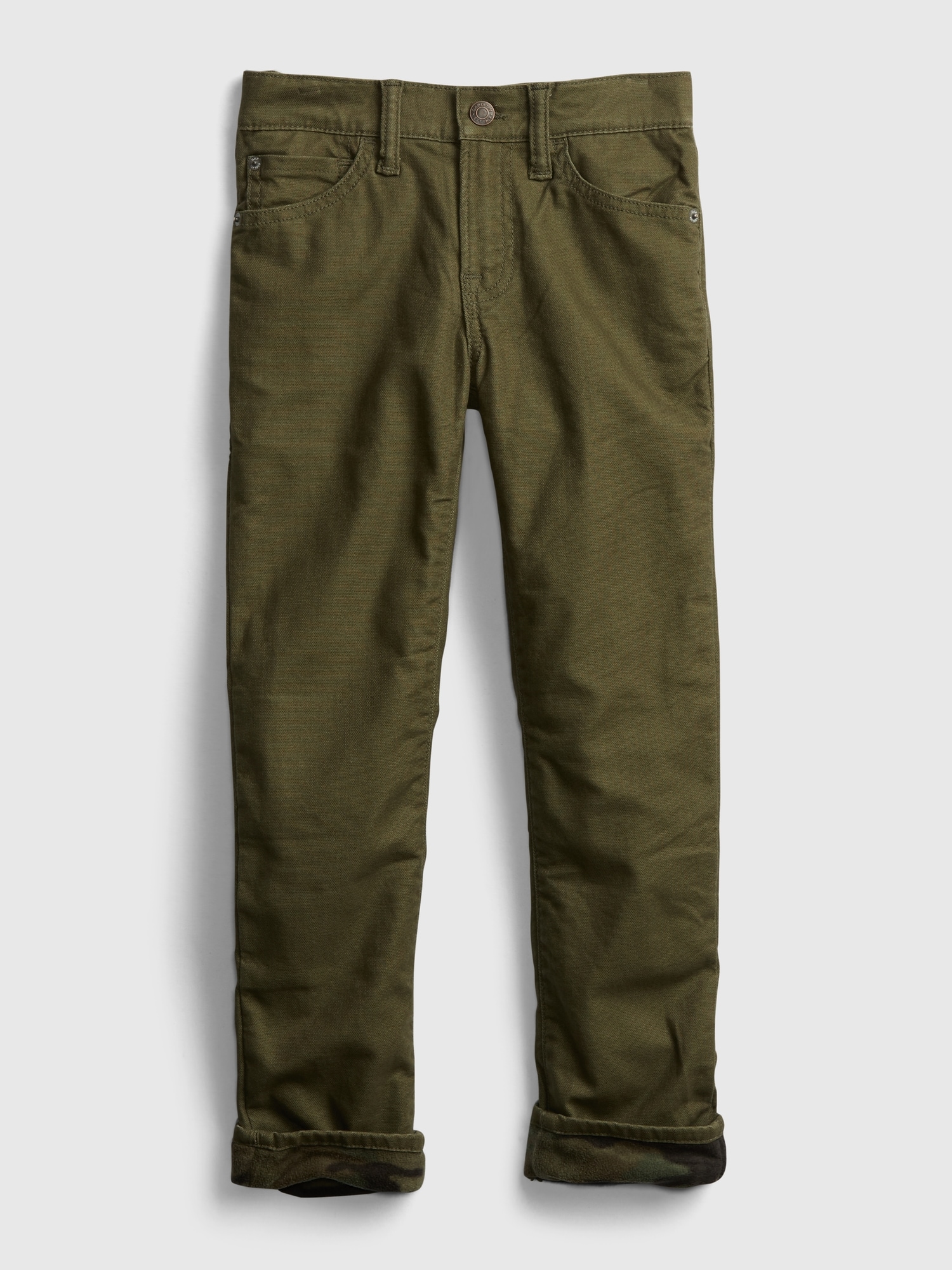 gap lined pants