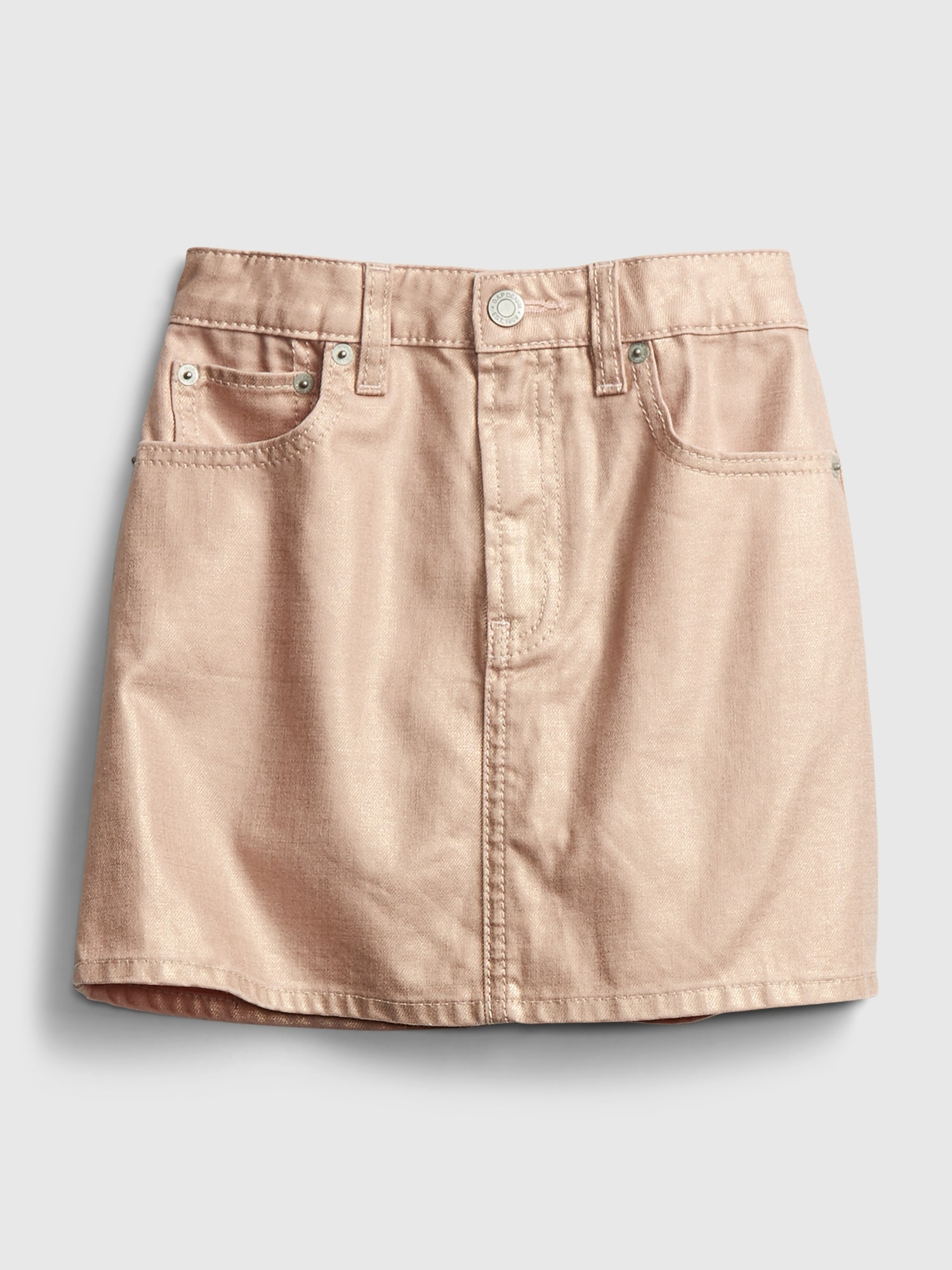 kids denim skirt